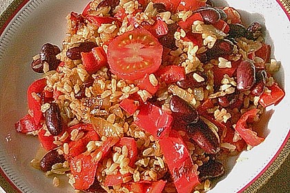 Kubanischer Reis - Bohnen - Topf