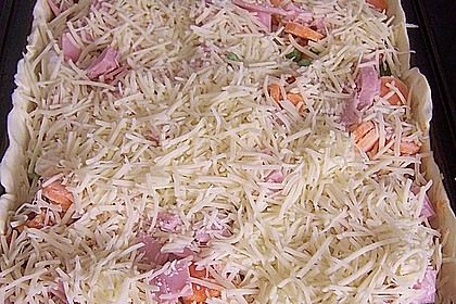 Auflauf mit Blätterteig 11