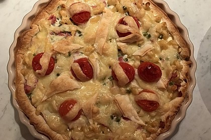 Auflauf mit Blätterteig