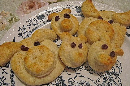 Schweinchen Dick   -  oder einfach leckere Quarkbr&ouml;tchen 13