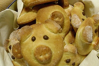 Schweinchen Dick   -  oder einfach leckere Quarkbr&ouml;tchen 16