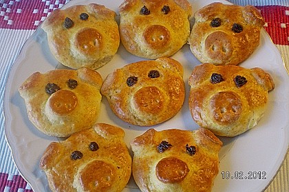 Schweinchen Dick   -  oder einfach leckere Quarkbr&ouml;tchen 17