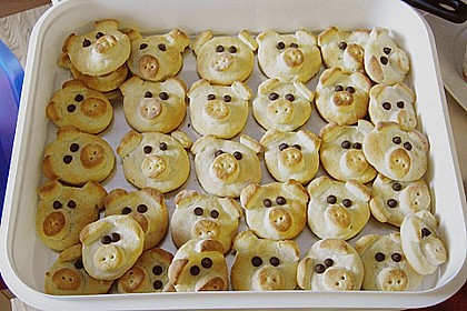 Schweinchen Dick   -  oder einfach leckere Quarkbr&ouml;tchen