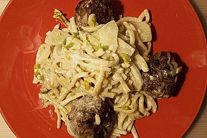 Frikadellenpfanne mit Sp&auml;tzle 5
