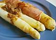 Spargel mit Butterbananen