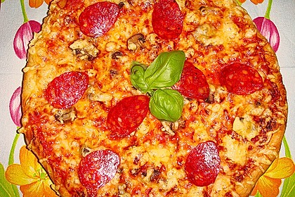 Italienischer Pizza-Hefeteig 1