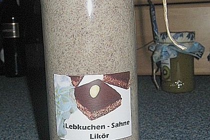 Lebkuchen - Sahne - Lik&ouml;r