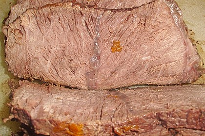 Rinderbraten mit Essig und Rahm 15