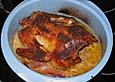 Ente mit Weintrauben und Sauerkraut