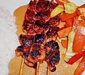 Gefl&uuml;gel - Satay - Spie&szlig;e (Bild)