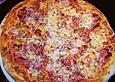 K&auml;se - Salami - Kochschinkenpizza