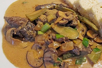 Boeuf Stroganoff 5