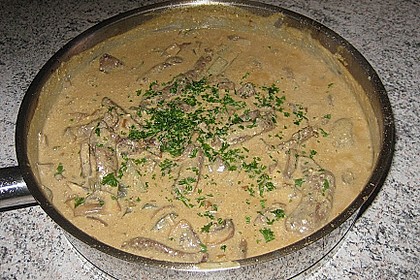 Boeuf Stroganoff 7