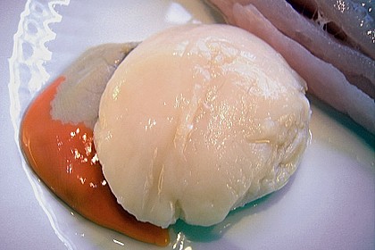 Jakobsmuscheln mit Safransauce 2