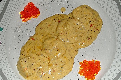 Jakobsmuscheln mit Safransauce 3