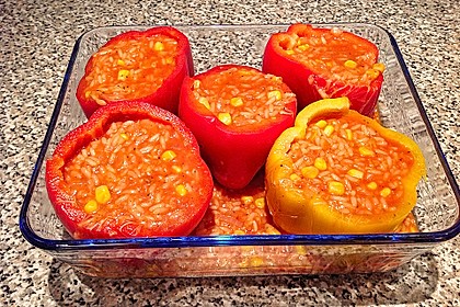 Gefüllte Paprika