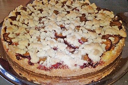 Zwetschgen-Streuselkuchen mit Pudding 93