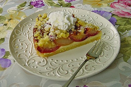 Zwetschgen-Streuselkuchen mit Pudding 41