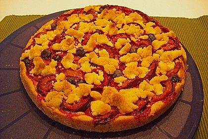 Zwetschgen-Streuselkuchen mit Pudding 97