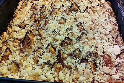 Zwetschgen-Streuselkuchen mit Pudding 99