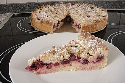 Zwetschgen-Streuselkuchen mit Pudding 26