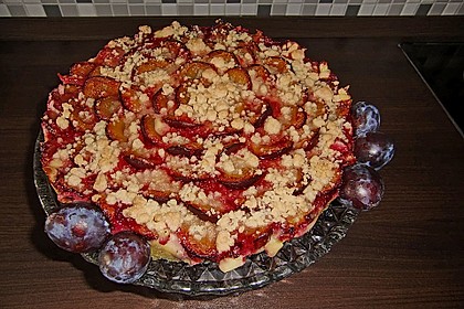 Zwetschgen-Streuselkuchen mit Pudding 72