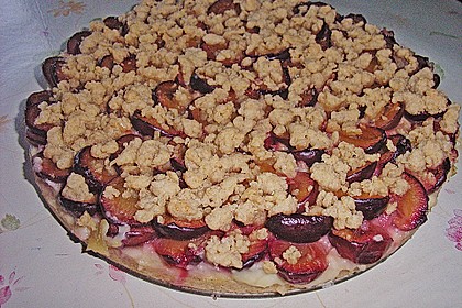Zwetschgen-Streuselkuchen mit Pudding 64