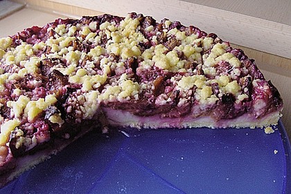 Zwetschgen-Streuselkuchen mit Pudding 84