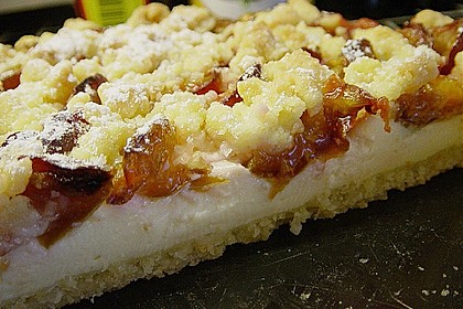Zwetschgen-Streuselkuchen mit Pudding 39
