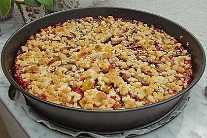 Zwetschgen-Streuselkuchen mit Pudding 36