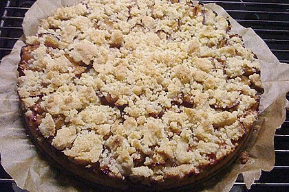 Zwetschgen-Streuselkuchen mit Pudding 116