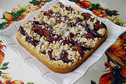 Zwetschgen-Streuselkuchen mit Pudding 37