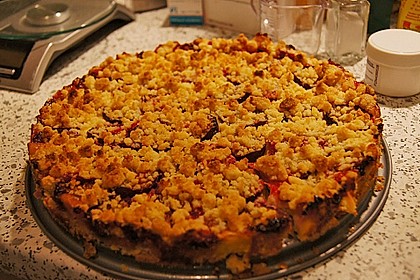 Zwetschgen-Streuselkuchen mit Pudding 73