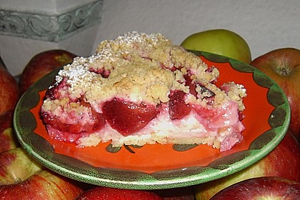 Zwetschgen-Streuselkuchen mit Pudding 55
