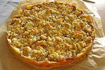Zwetschgen-Streuselkuchen mit Pudding 30
