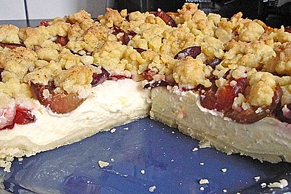 Zwetschgen-Streuselkuchen mit Pudding 43