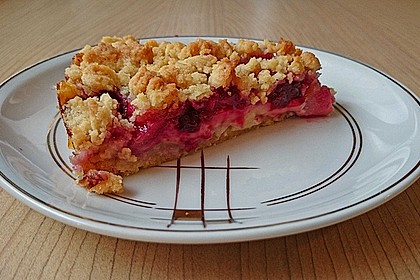 Zwetschgen-Streuselkuchen mit Pudding 16