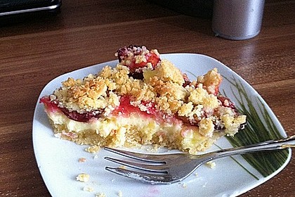 Zwetschgen-Streuselkuchen mit Pudding 74