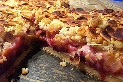 Zwetschgen-Streuselkuchen mit Pudding 27