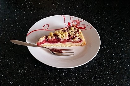Zwetschgen-Streuselkuchen mit Pudding 17