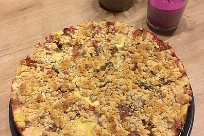 Zwetschgen-Streuselkuchen mit Pudding 82