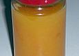Orangenmarmelade mit Schale und Schuss