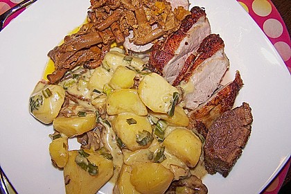 Steinpilz - Rahmkartoffeln mit Entenbrust 8