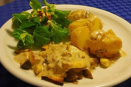 Steinpilz - Rahmkartoffeln mit Entenbrust 13