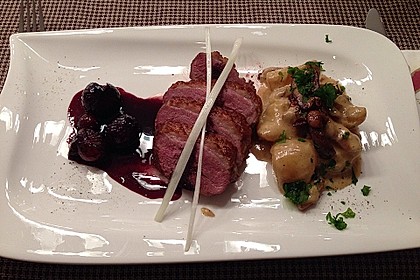 Steinpilz - Rahmkartoffeln mit Entenbrust 11