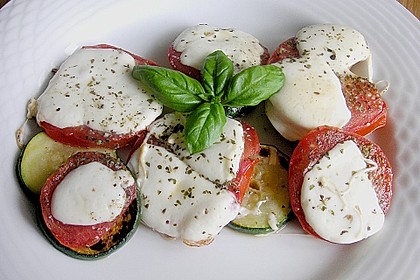 Zucchini - Mozzarella - Tomaten - Gem&uuml;se 1
