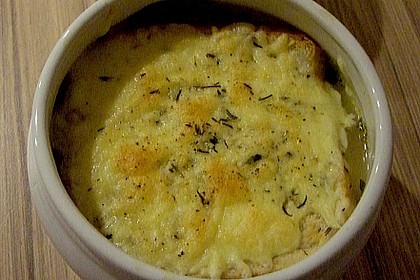 Franz&ouml;sische Zwiebelsuppe 1