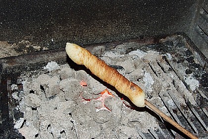 Süßes Stockbrot