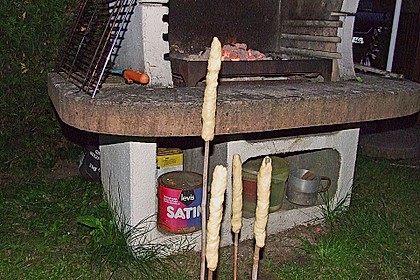 Süßes Stockbrot 7