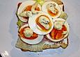 Cremiger Eiersandwich
